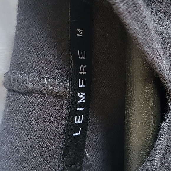 Leimere Cashmere hooded tunic sweater - Picture 4 of 7